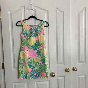 Lilly Pulitzer Cathy Hibiscus Stroll Dress Sz 00